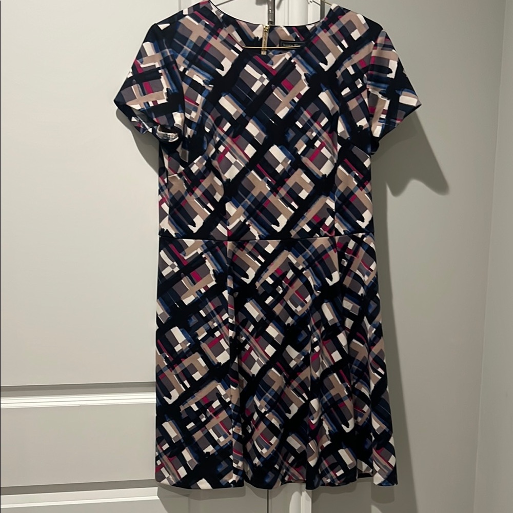 Jessica Howard Multicolor Plaid Dress